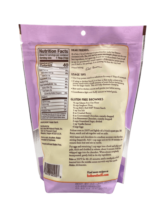 Potato Starch, Gluten-Free, Bob's Red Mill