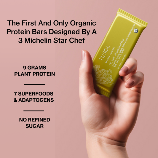 TUSOL Wellness Organic Protein + Superfood Bars