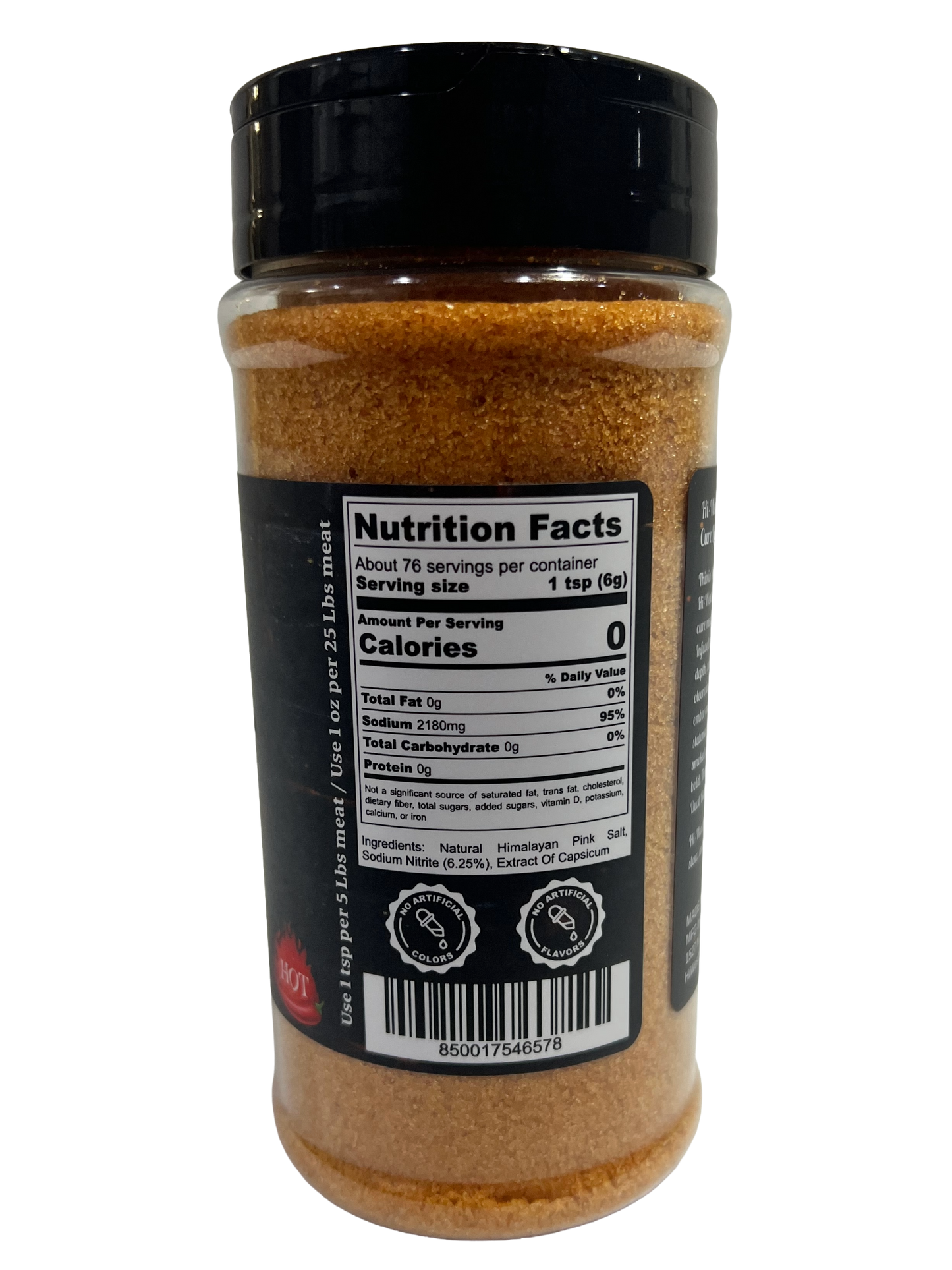 Red Dust Black Label Curing Salt