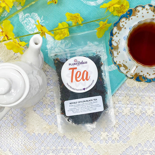 Plum Deluxe Tea Royale Ceylon Black Tea