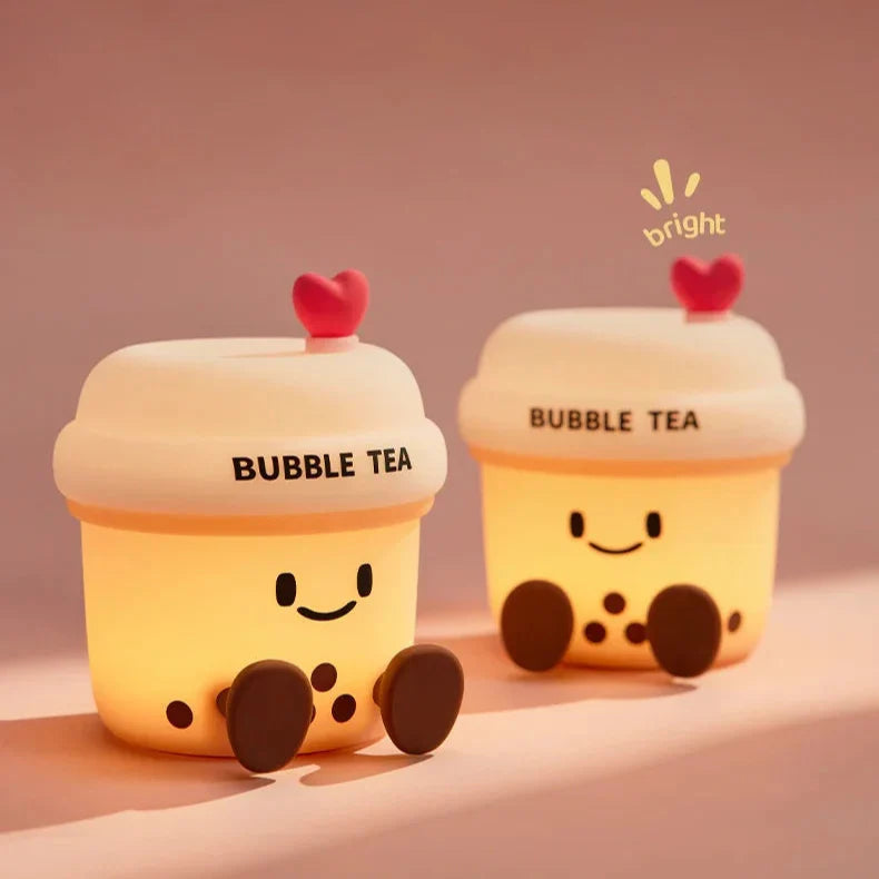 Kawaii Bubble Tea Night Light