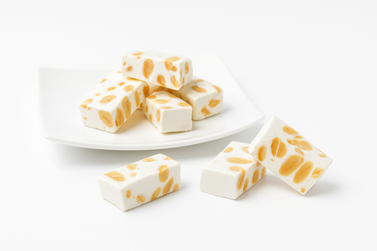 Andy Anand Sugar-Free & Gluten-Free Roasted Almond Nougat Brittle, 7 oz – Keto Italian Torrone Candy, Diabetic-Friendly Gourmet Holiday Gift