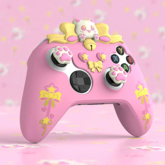 PlayVital Kawaii Cat Xbox Controller Cover