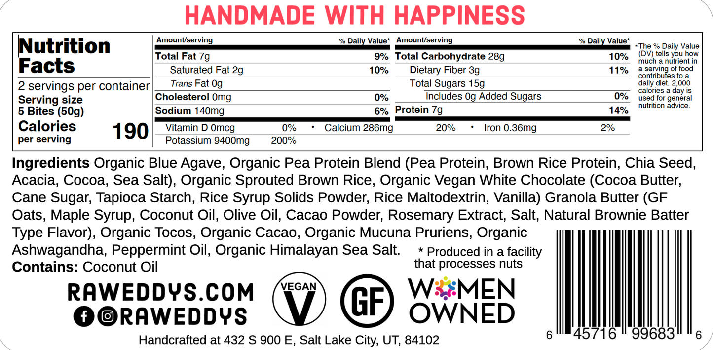 Peppermint White Chocolate Bites l Multipacks