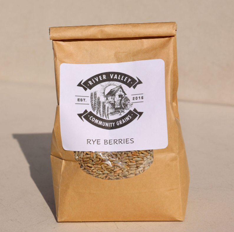 River Valley Community Grains Rye Berries Bag - 6 bags x 1.25 LB case