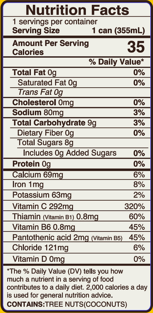 Mirth Pineapple Coconut Guava