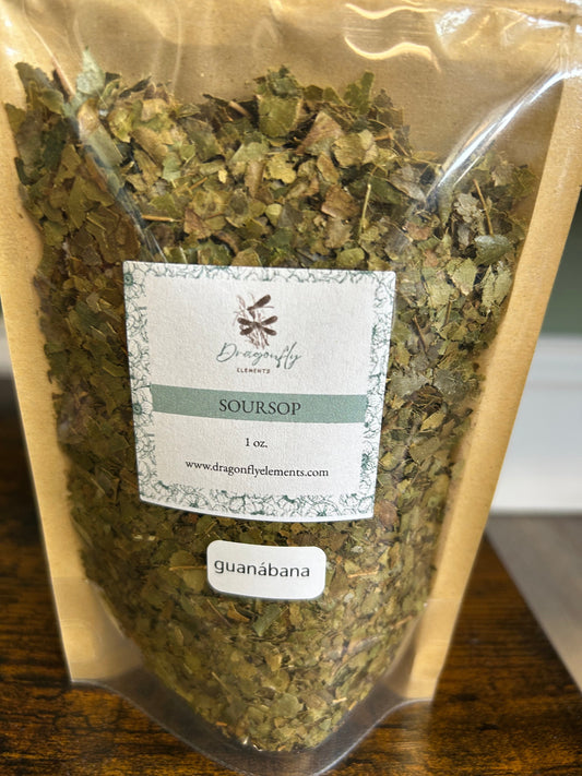 Organic Soursop Leaf Coarse Cut