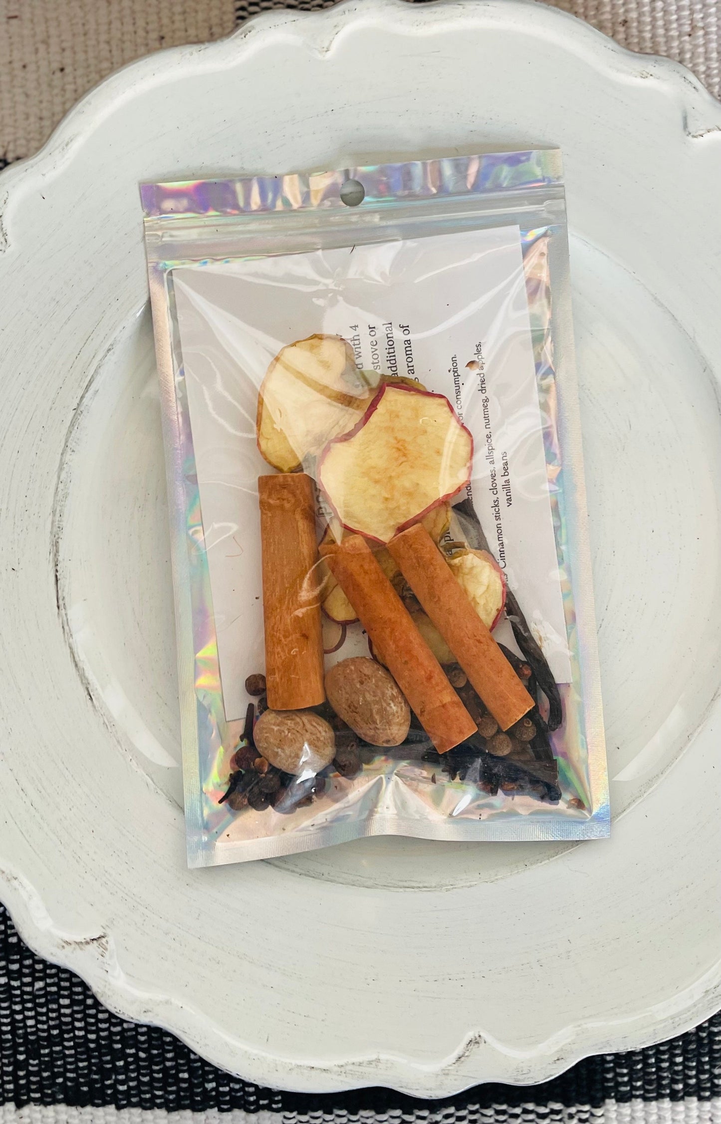 Stovetop Simmer Pot Potpourri Kit- Spiced Apple Pie