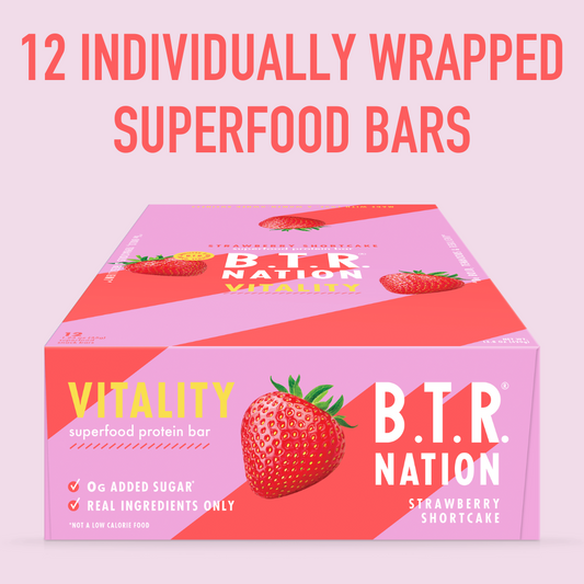 Strawberry Shortcake VITALITY (12 Count ) ππ° by B.T.R. Bar