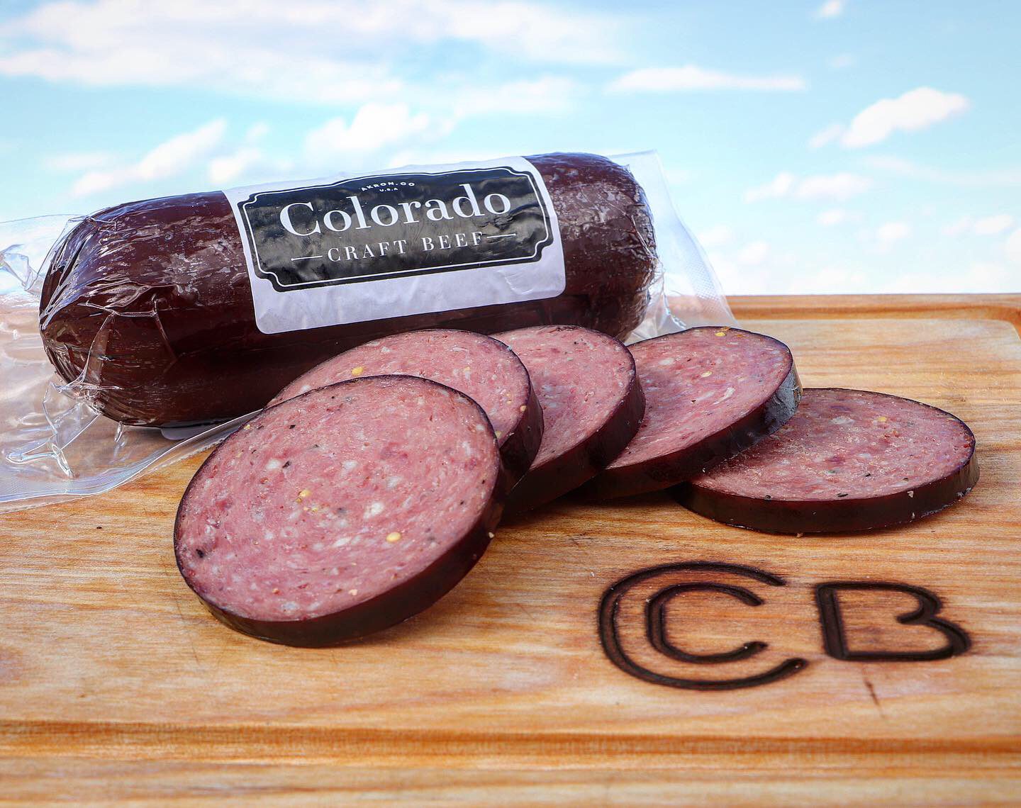 Small Summer Sausage Gift Box