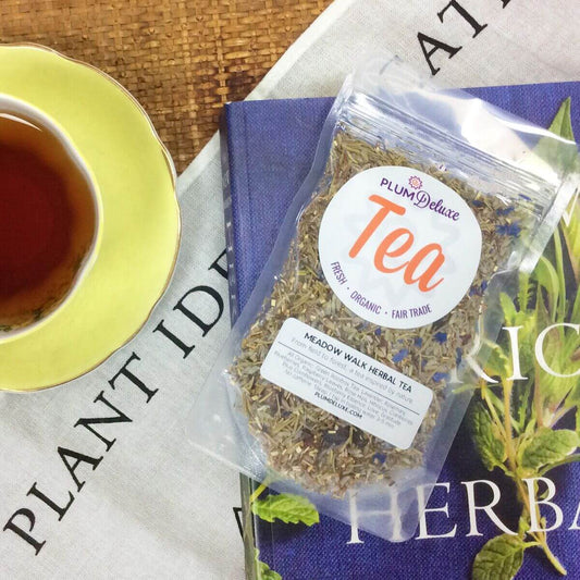 Plum Deluxe Tea Meadow Walk Herbal Tea (Blueberry - Lavender - Rosemary)