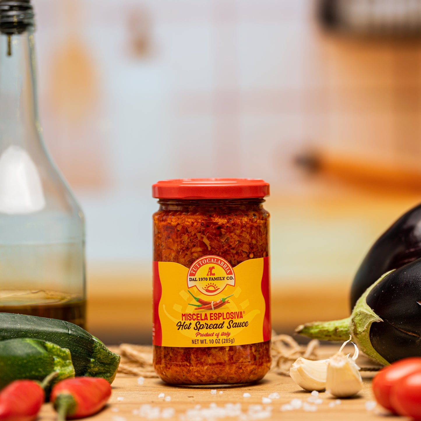 TuttoCalabria Miscela Esplosiva Hot Chili Spread – 9.8 oz
