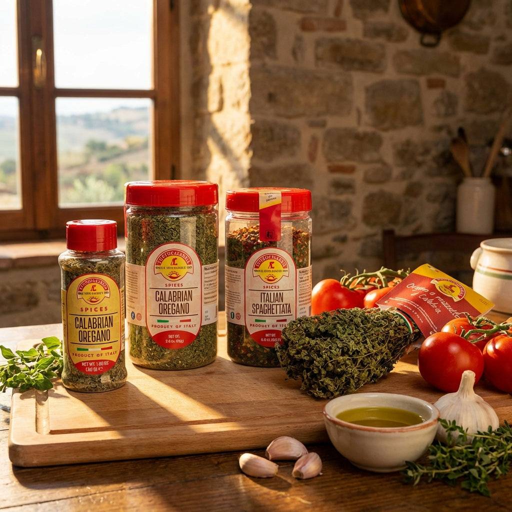 TuttoCalabria Dried Calabrian Oregano Shaker, 1.05 oz