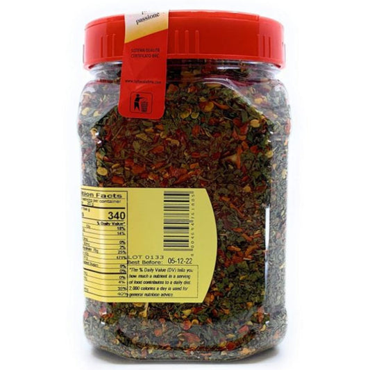 TuttoCalabria Dried Spaghettata Seasoning Shaker, 8.81 oz
