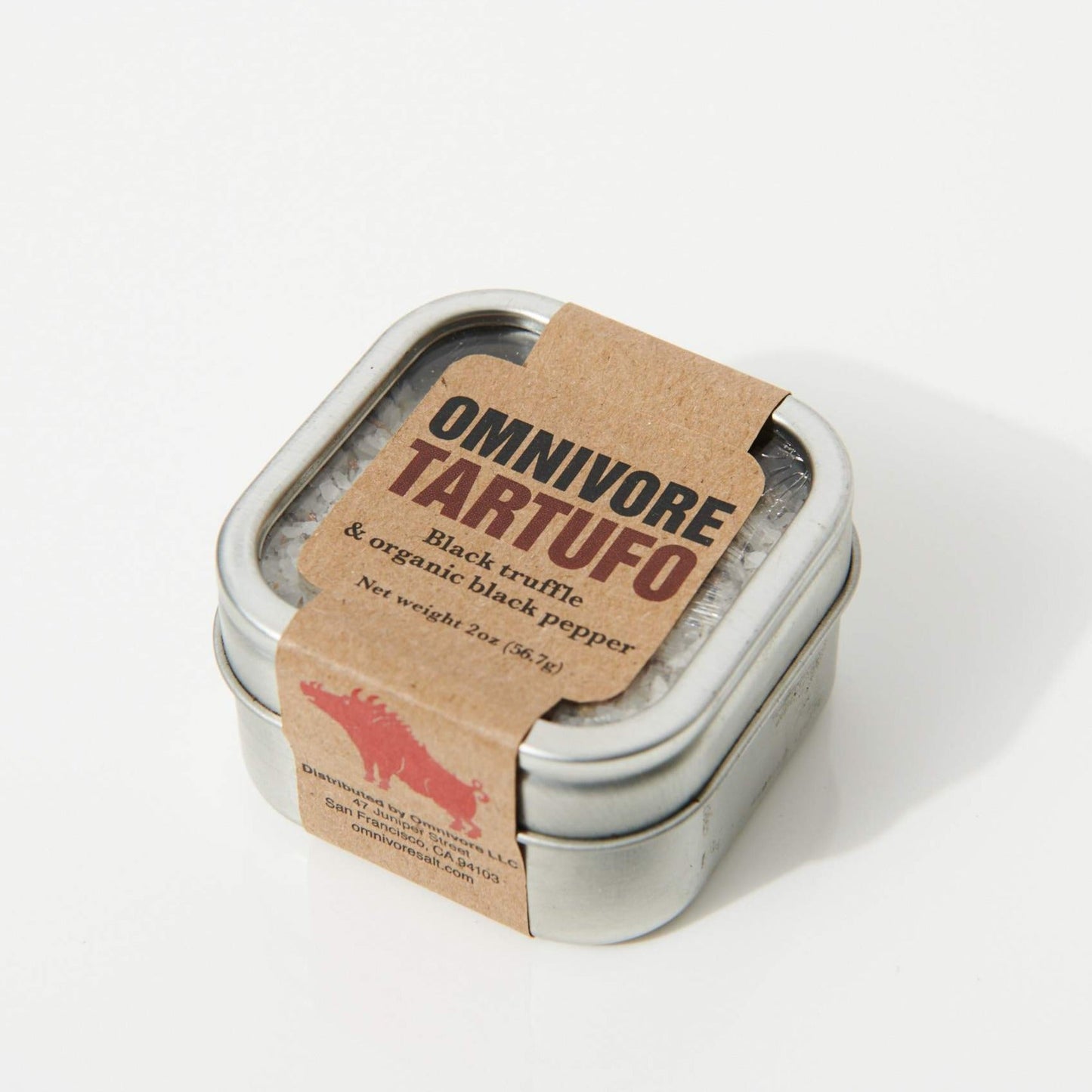 Omnivore Tartufo Salt 2 oz. Tin - 6 Tins x 2 oz case