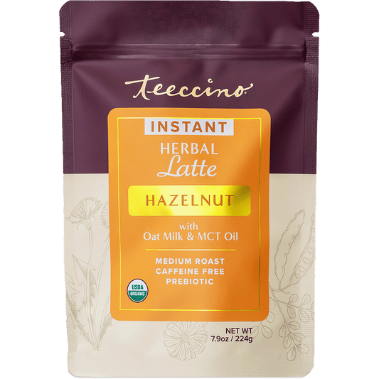 Instant Hazelnut Herbal Latte