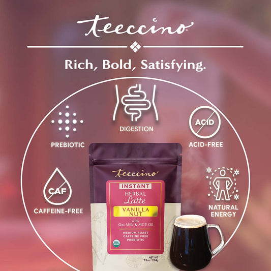 Instant Vanilla Nut Herbal Coffee