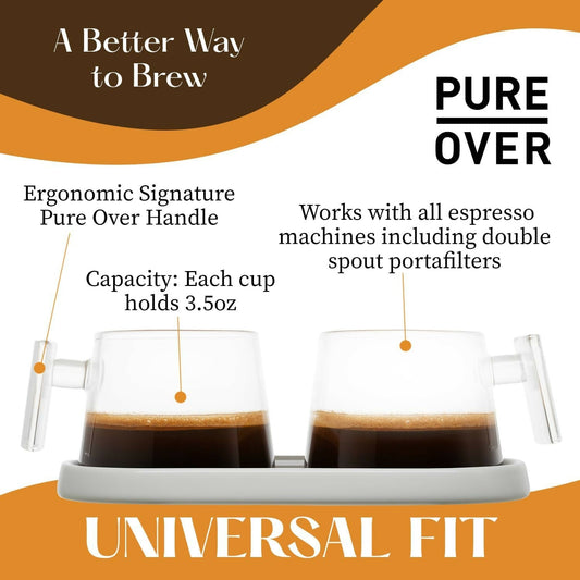 Pure Over Espresso Cup Set - 3 Sets