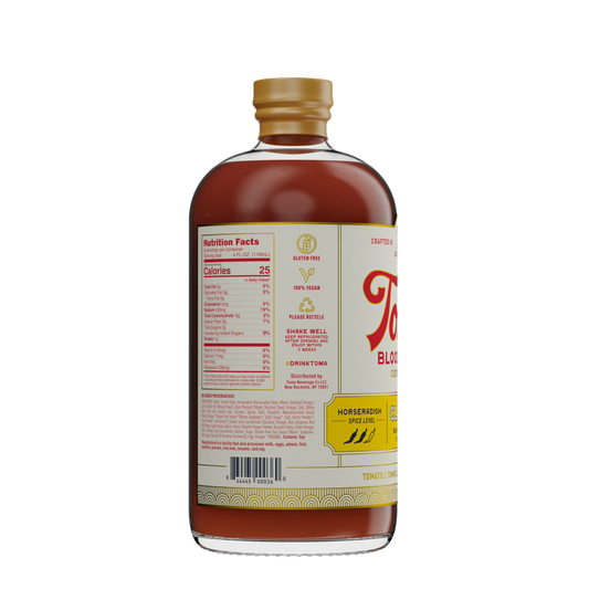 Toma Bloody Mary Mixer - CLASICO - 6 Bottles x 32oz