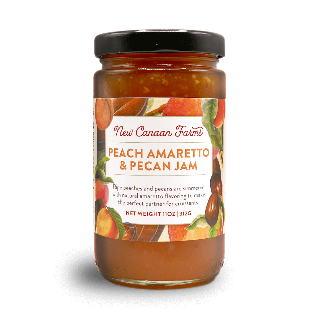 Peach Amaretto & Pecan Jam