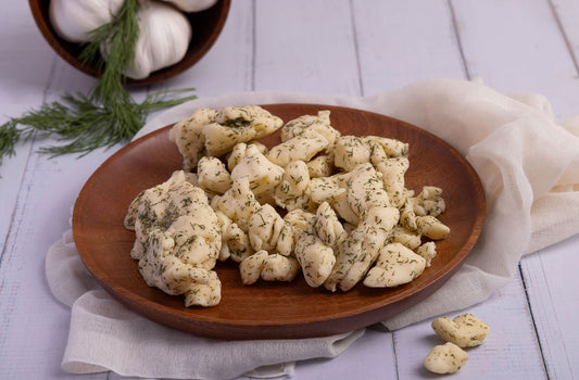 Cheese Curds - White Garlic & Dill
