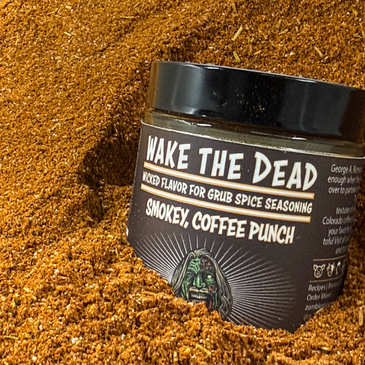Zombie Spice Rub Co. | Wake the Dead | Go Spice Pouch to Get Hooked | Delivers a Smoky, Coffee Punch That Says Whoa