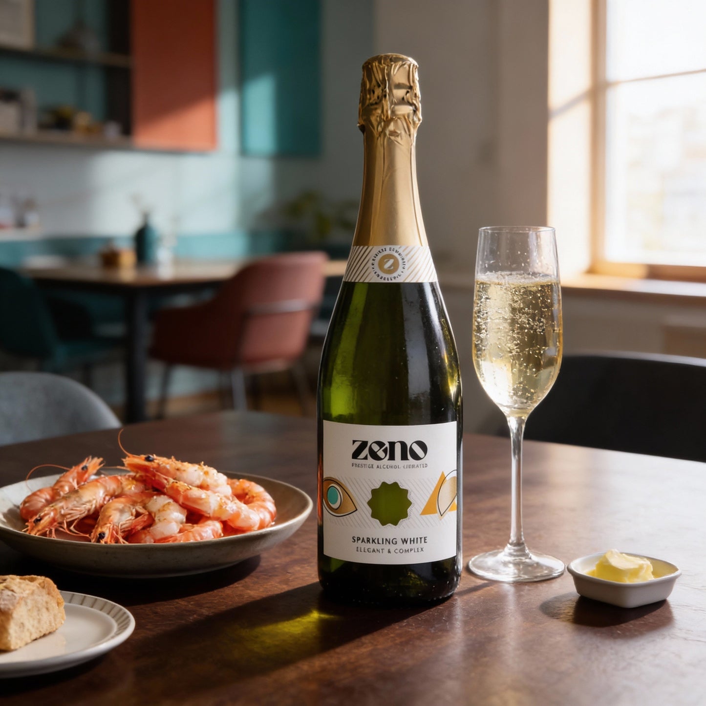 Zeno - Alcohol Liberated Sparkling White Wine NV - 750ml