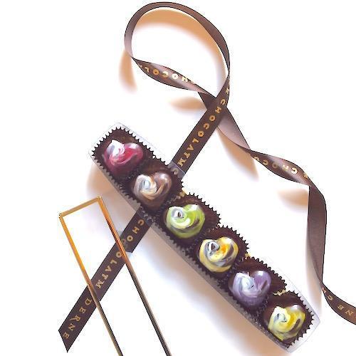 Chocolat Moderne - 'Devotion' Chocolate Hearts (6PC)