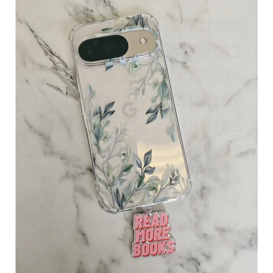 Acrylic Book–USB-C Dust Plug Charm for Kindle, Phones, and Tablets