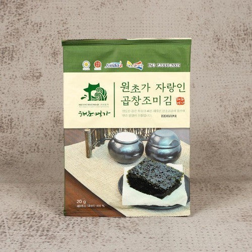 Haecho Myeongga Premium Seaweed Seasoned Laver (20g)
