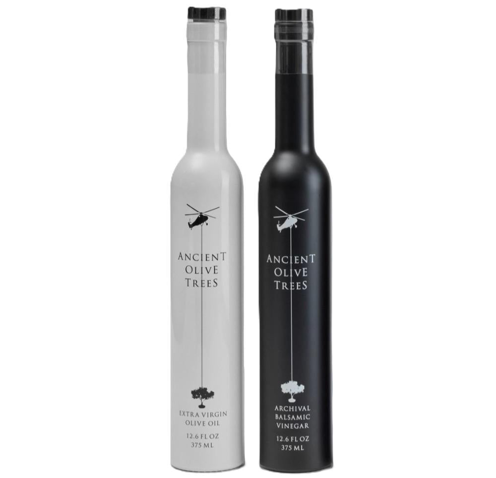 Ancient Olive Trees - Olive Oil & Balsamic Vinegar Gift Set (2x375ML)