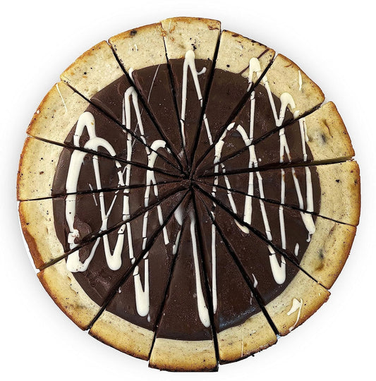 Andy Anand Cookies & Cream Cheesecake, 9-Inch, 2 lb – Hand-Baked NY-Style, Real California Cream Cheese, No Preservatives, Birthday Gift