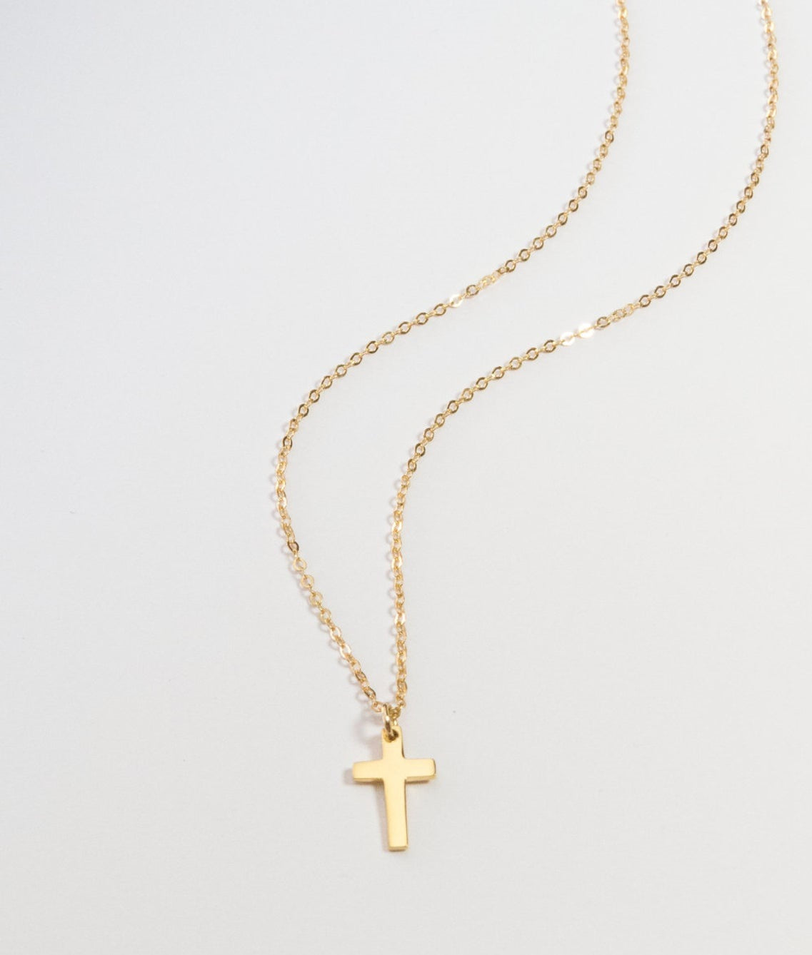 Tiny Cross Necklace