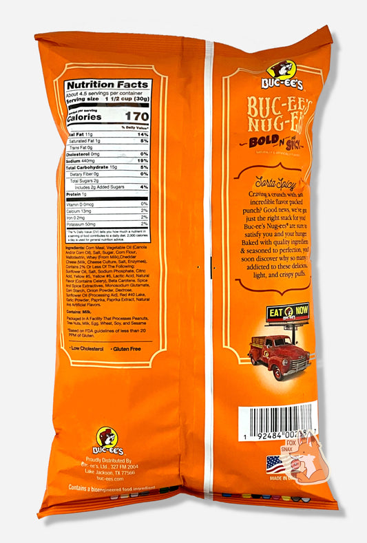 Buc-ee's Bold N Sorta Spicy Nug-ees
