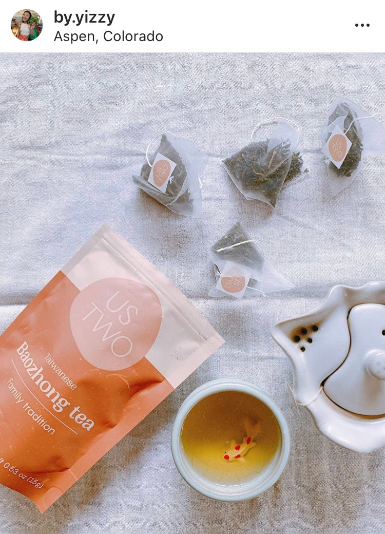Us Two Tea Family Tradition: Baozhong Tea - 50 Pouches