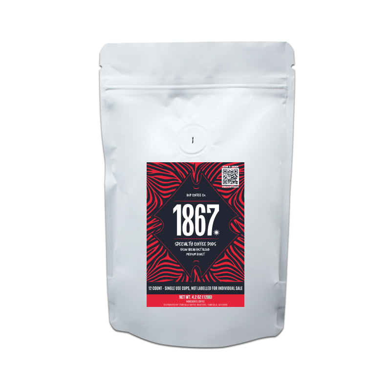 Bison Breakfast Blend Pods | Medium Roast | Mixed Processed