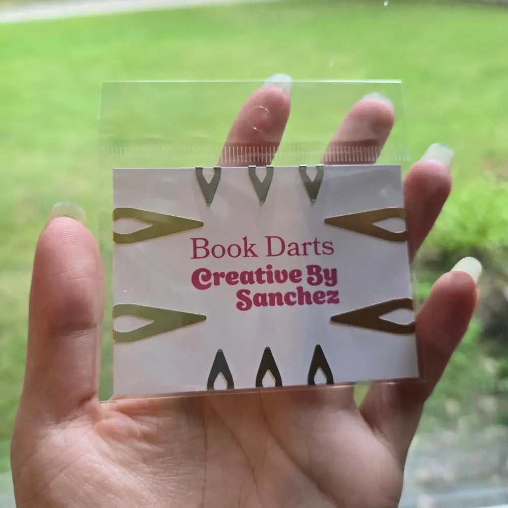 Book Darts–Mini Metal Bookmark Clips