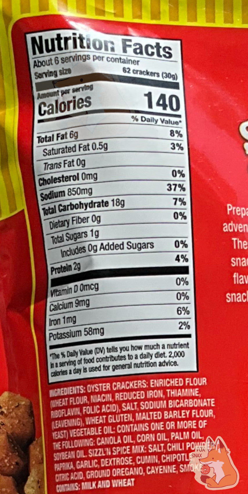 Buc-ee's Sizzl'n Crackers