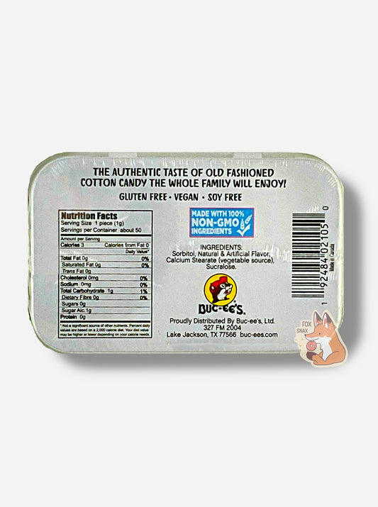 Buc-ee's Cotton Candy Mints