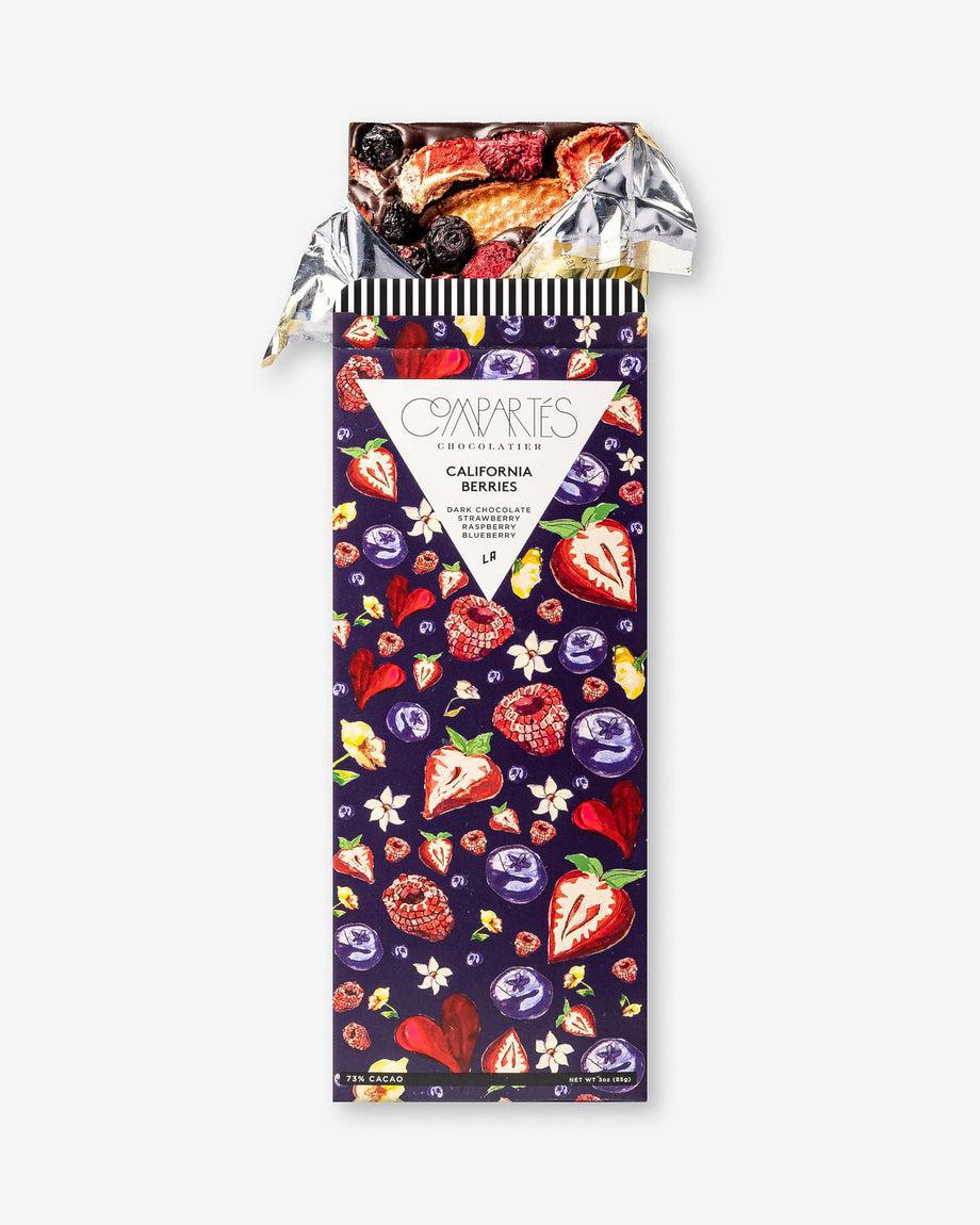 Compartes - 'California Berries' Dark Chocolate w/ Mixed Berries (3OZ | 73%)