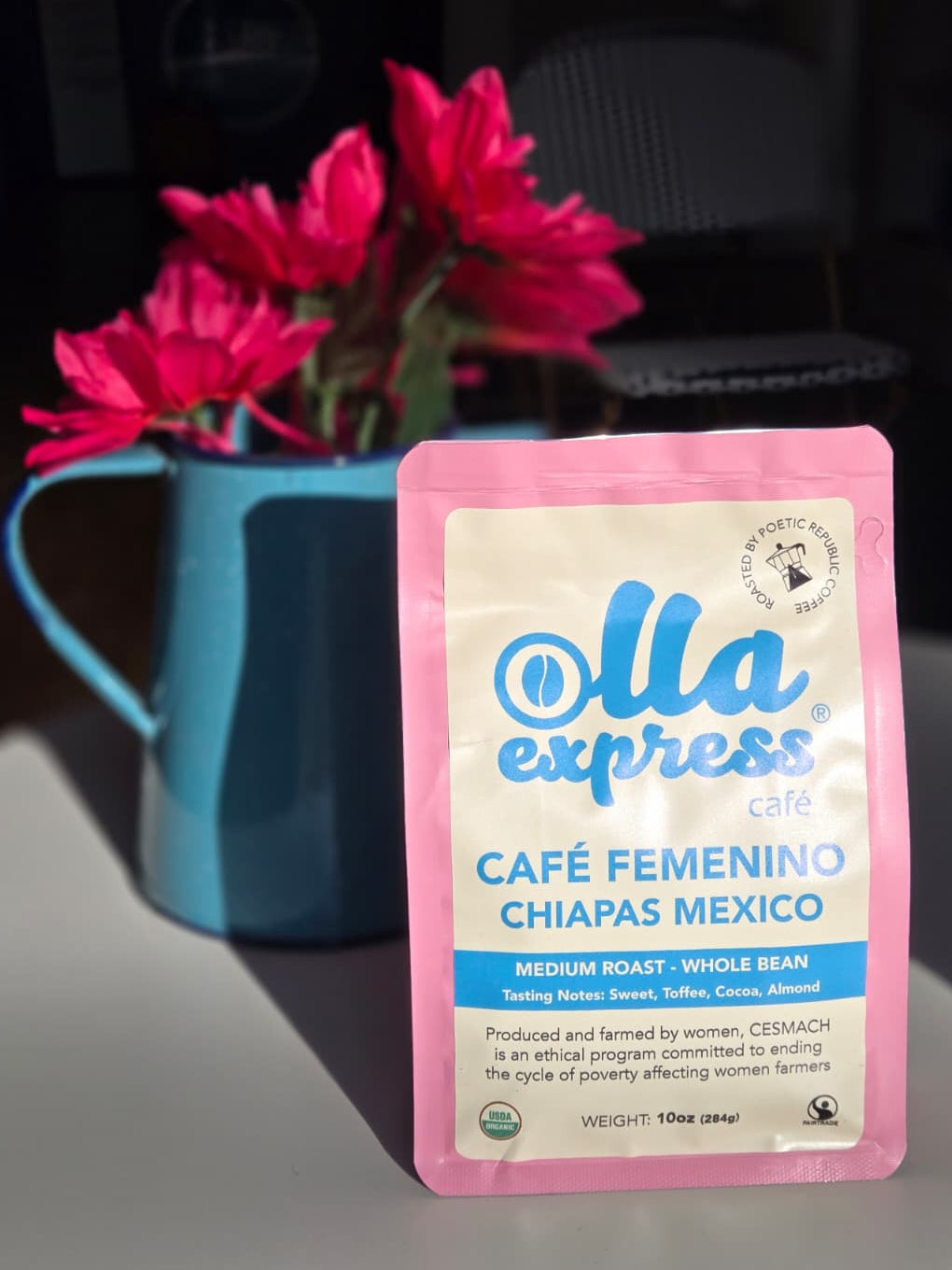 Mexican whole coffee beans