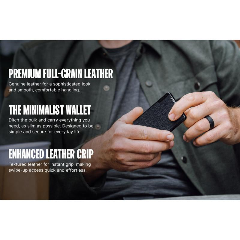 Groove Wallet® Leather - Brown
