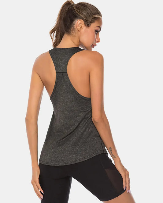 JupiterGear Scoop-Neck Long Tank Top