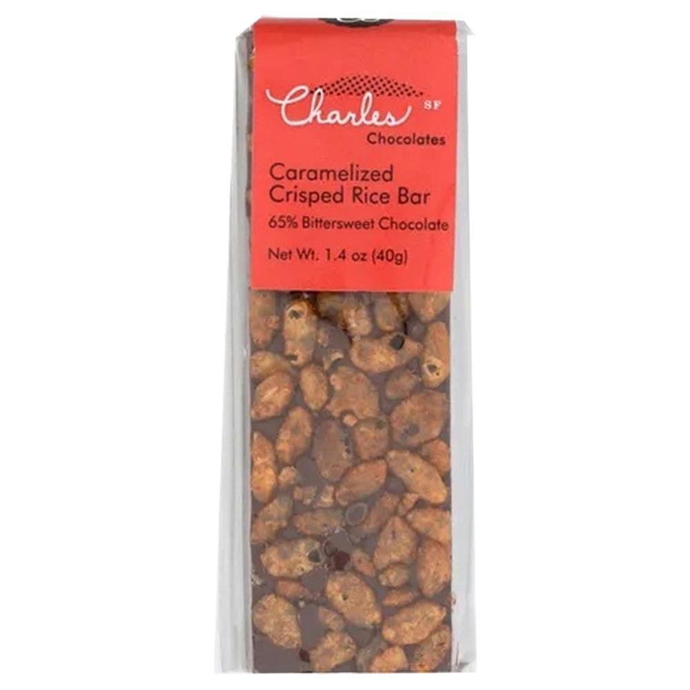 Charles Chocolates - 'Caramelized Crisped Rice' Mini Milk Chocolate Bar (1.4OZ)