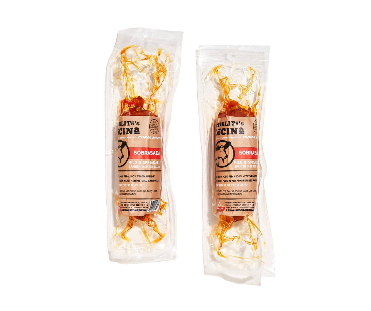 Charlito’s Cocina Sobrasada - Spreadable Salami - 15 x 5oz