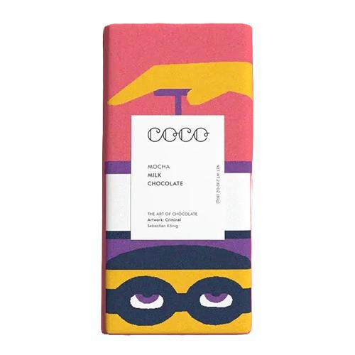 COCO Chocolatier - 'Mocha Milk' Chocolate (80G)