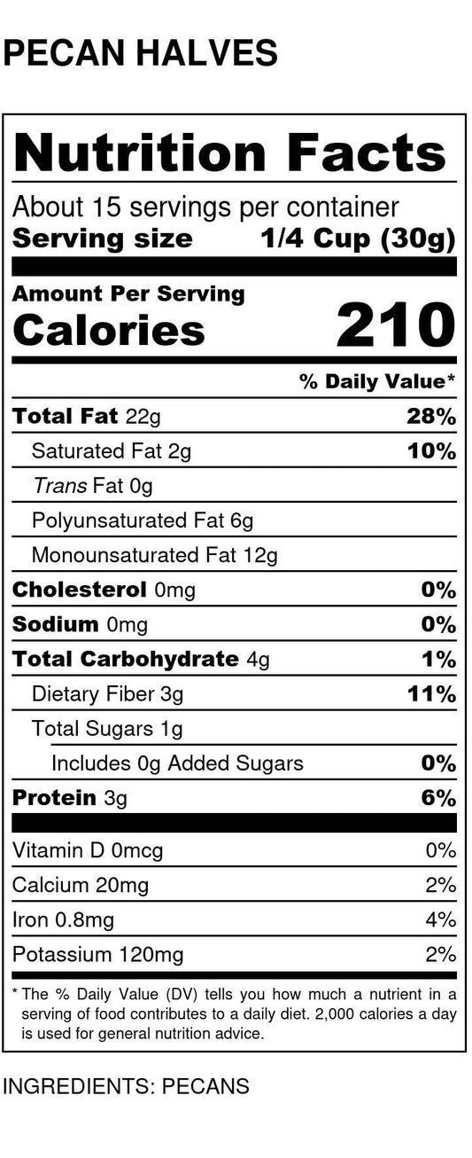 Pecan Halves, Fancy, Jumbo