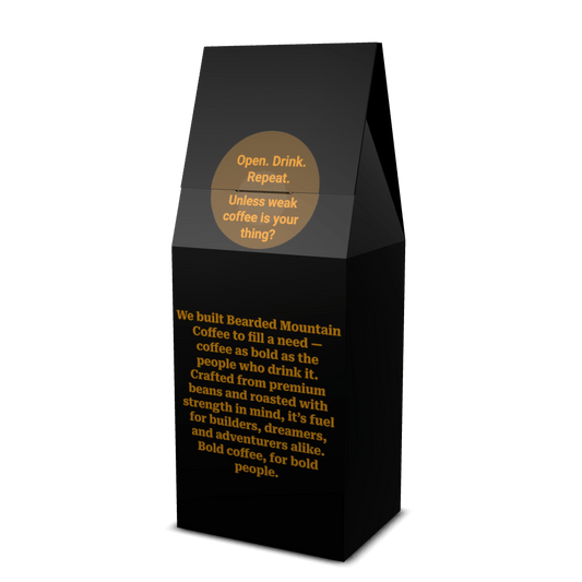 Midnight Ridge-Dark Roast Blend Strong Coffee 12oz Bag