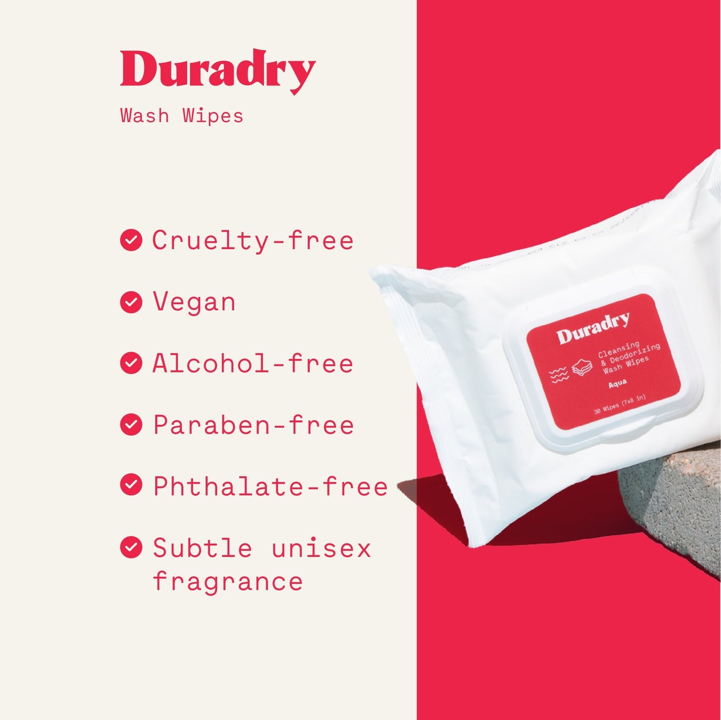 Duradry Duradry Wash Wipes