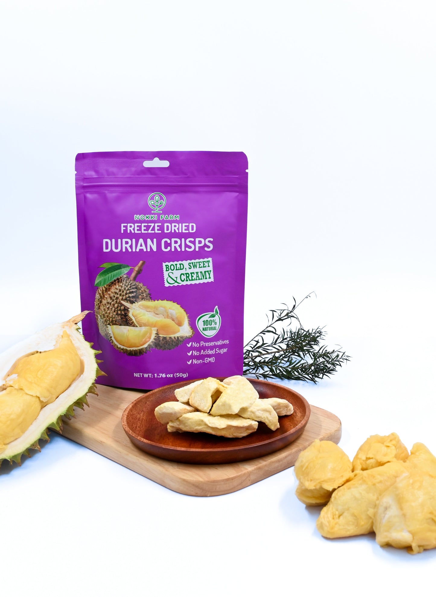 Freeze-Dried Durian
